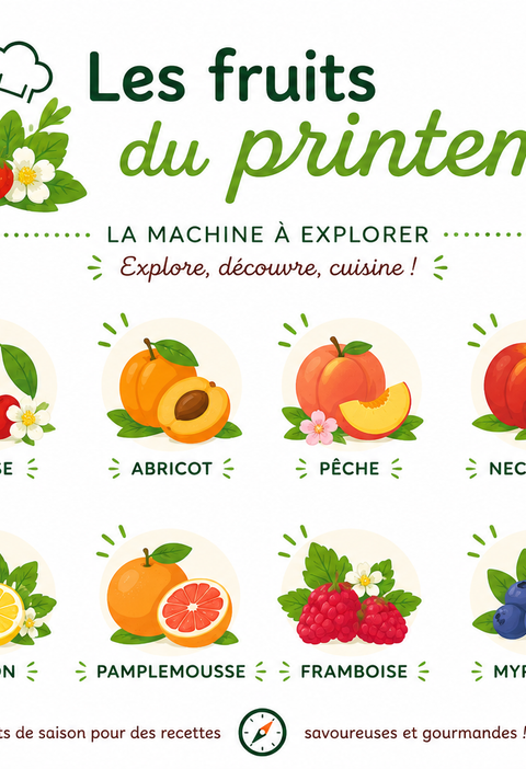 les fruits du printemps