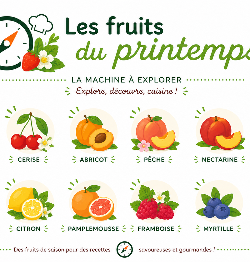 les fruits du printemps